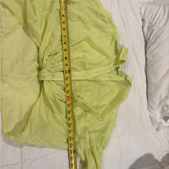 Pilcro Light Green Button-Up Shirt - Picture 7 of 7